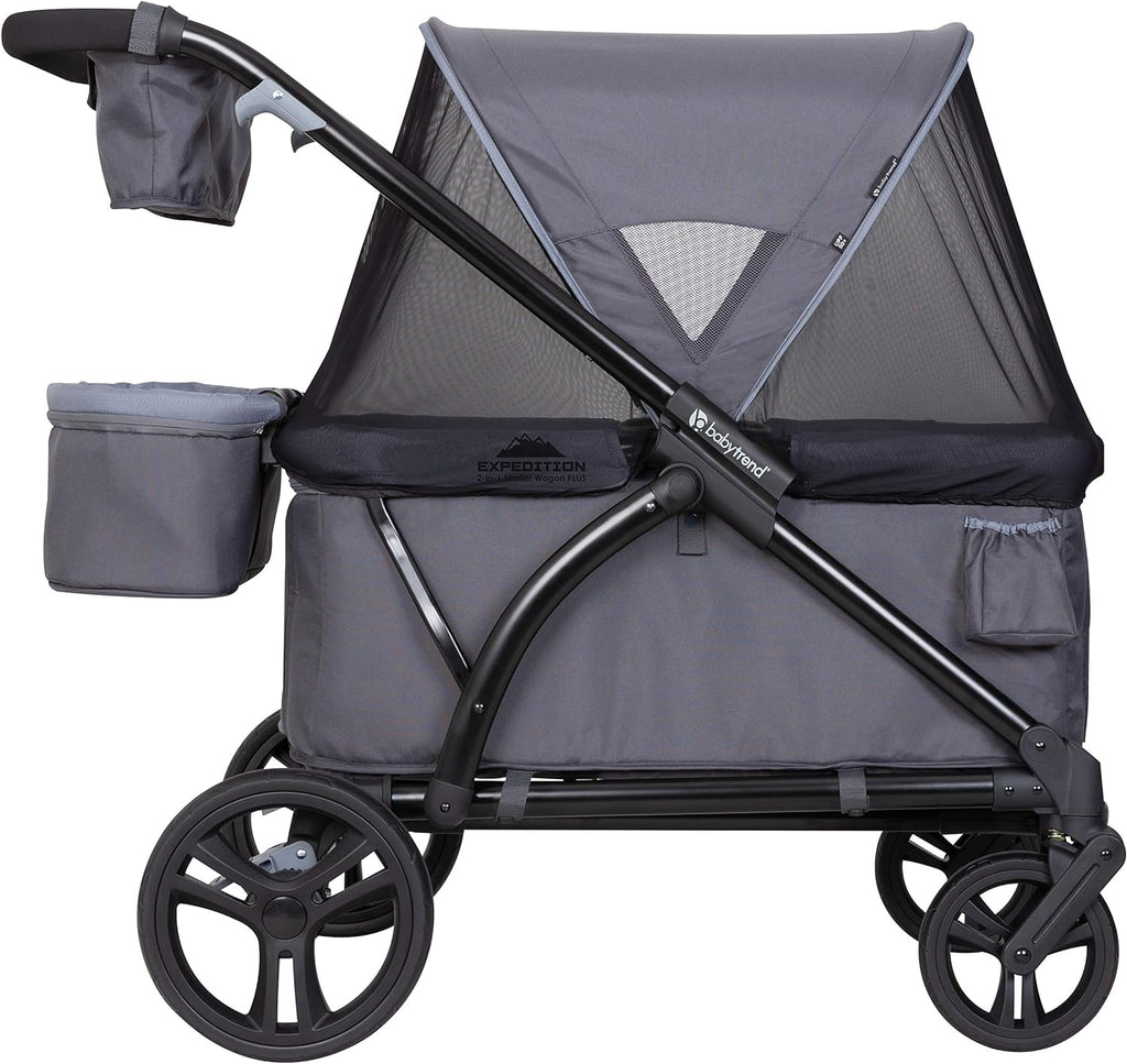 baby wagon rental in Cabo provides total sun protectiion