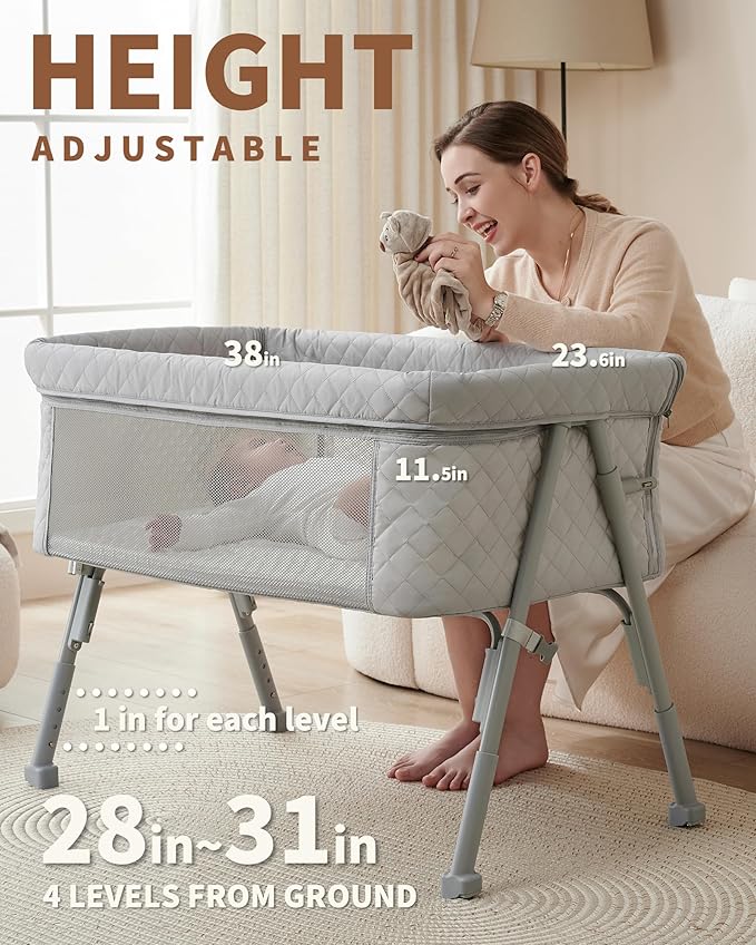 Bassinet Bedside Sleeper – Baja Baby Gear - Main Image